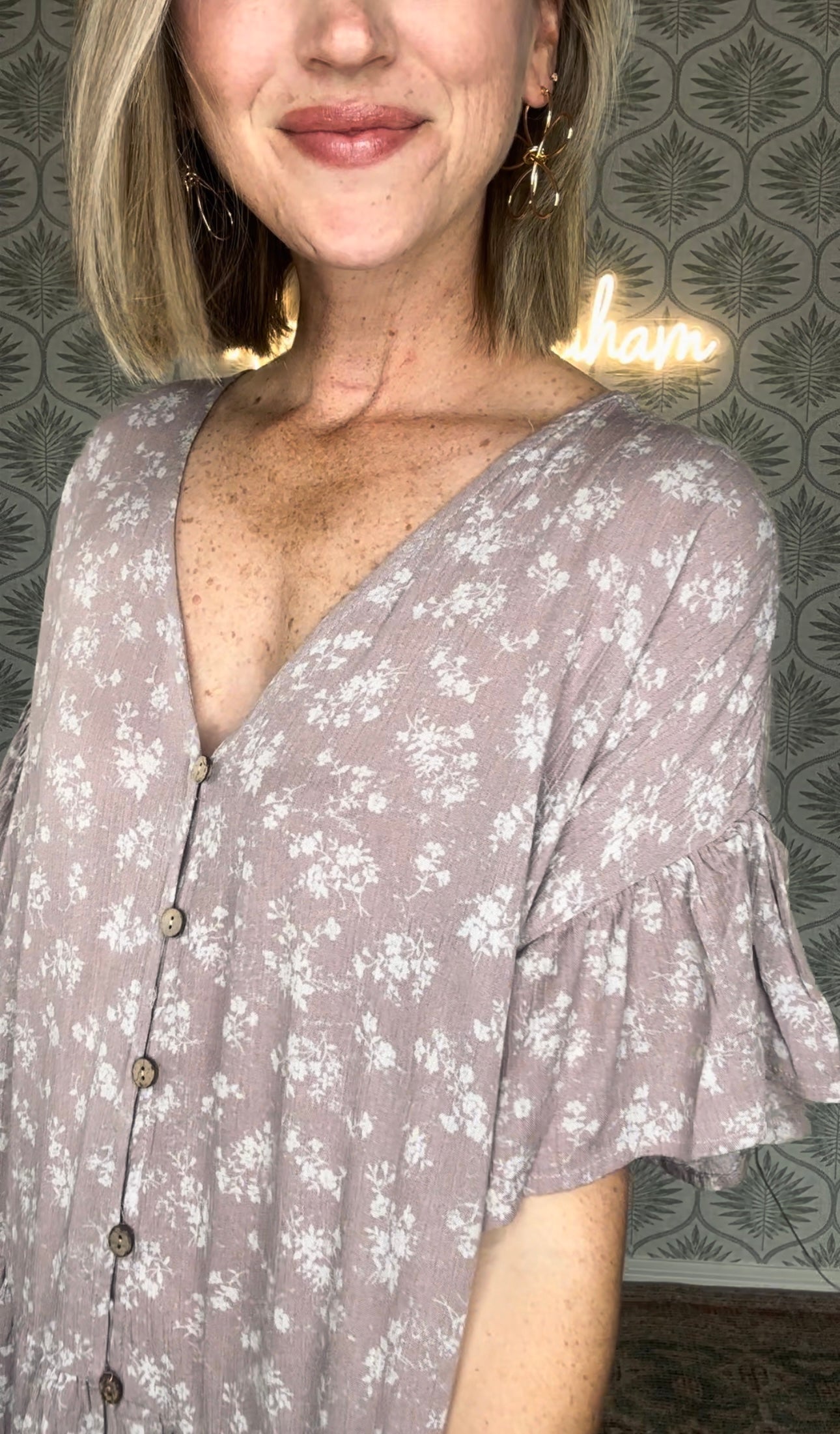 Violet Swing Dress