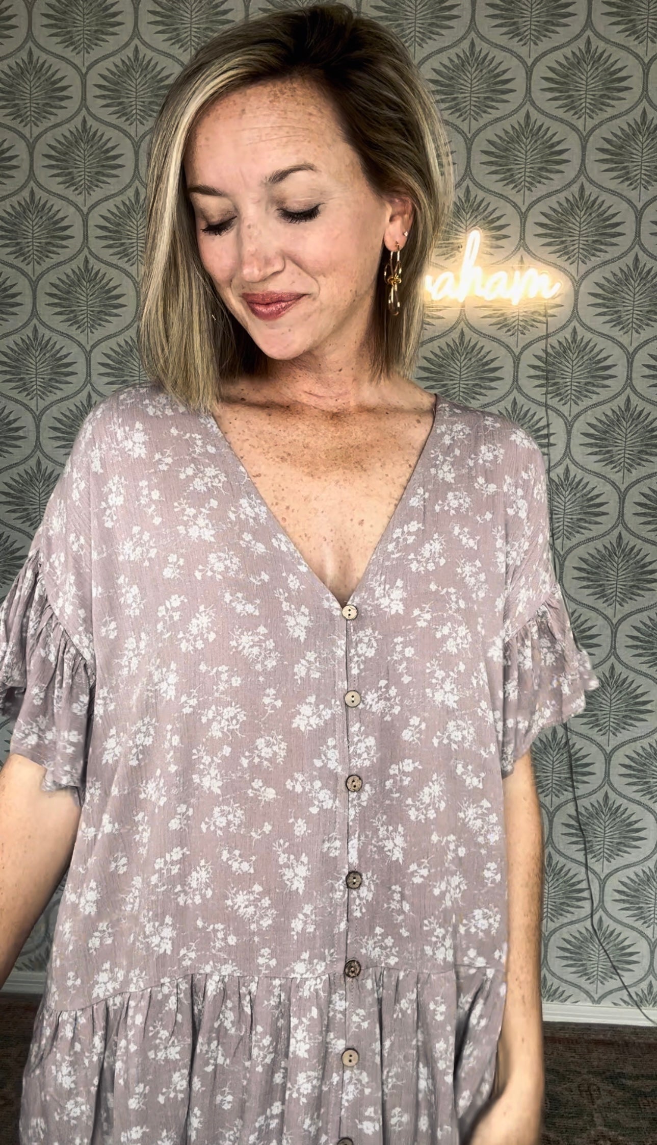 Violet Swing Dress