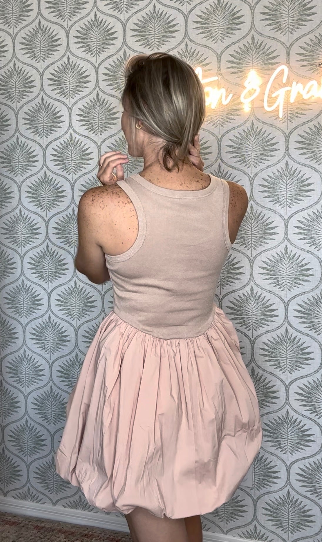 Pink Bubble Dress