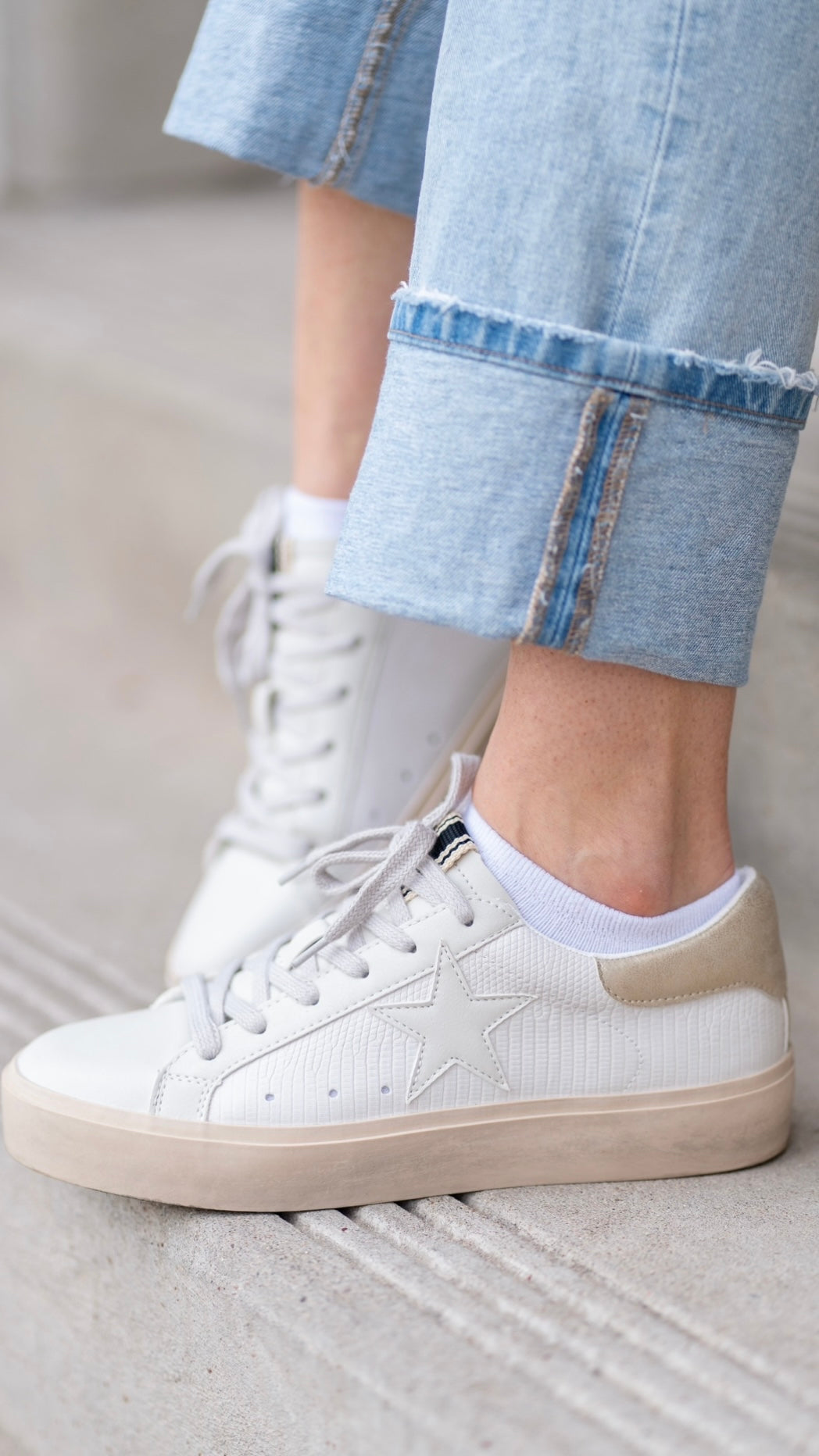 Bone Star Sneaker