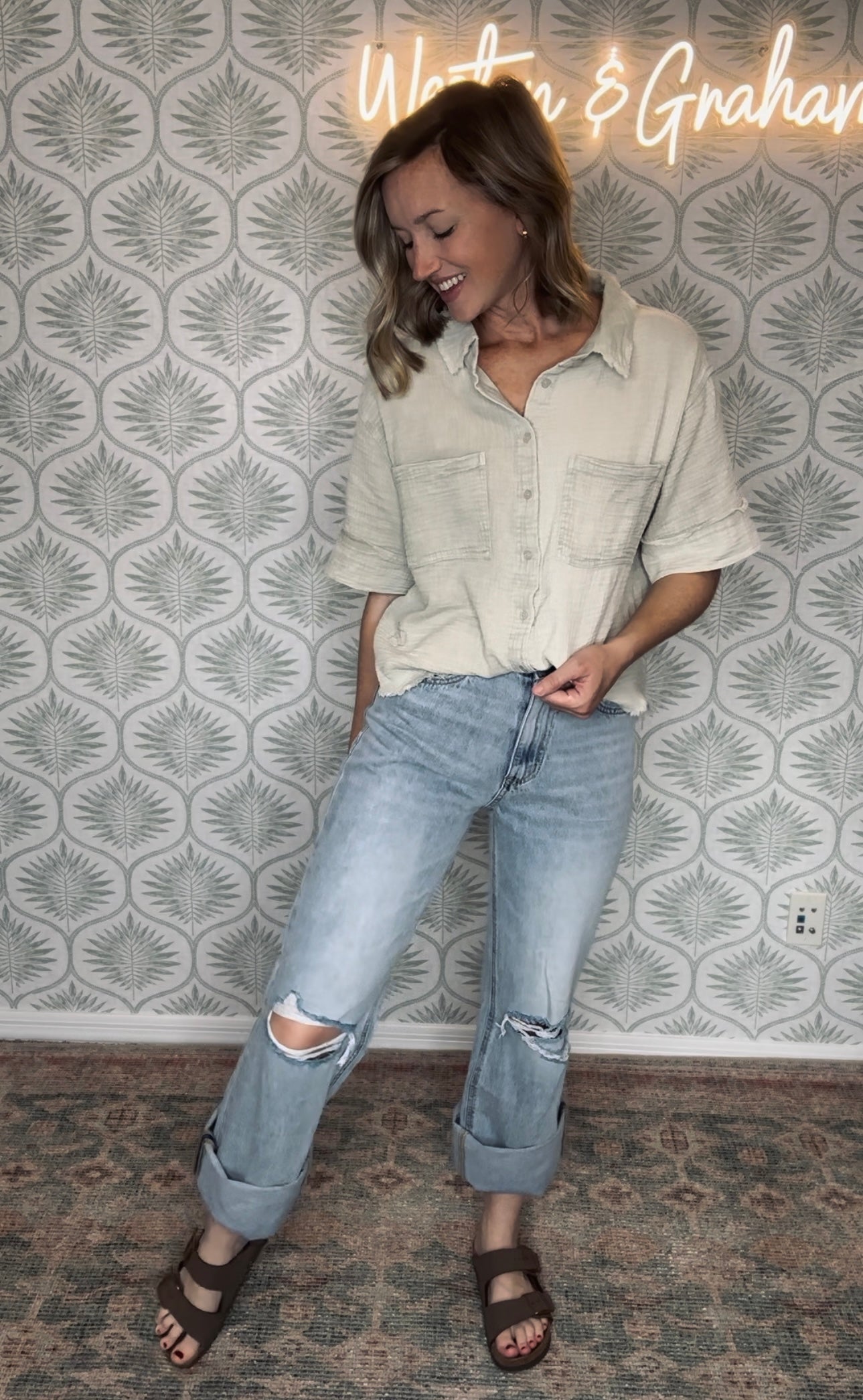 90s Vintage High Rise Jean