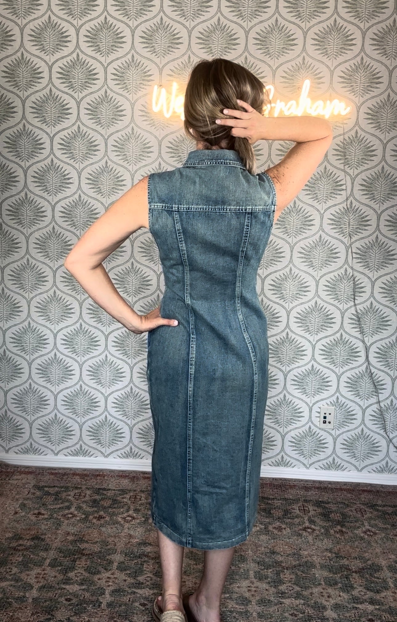 Francesca Denim Dress