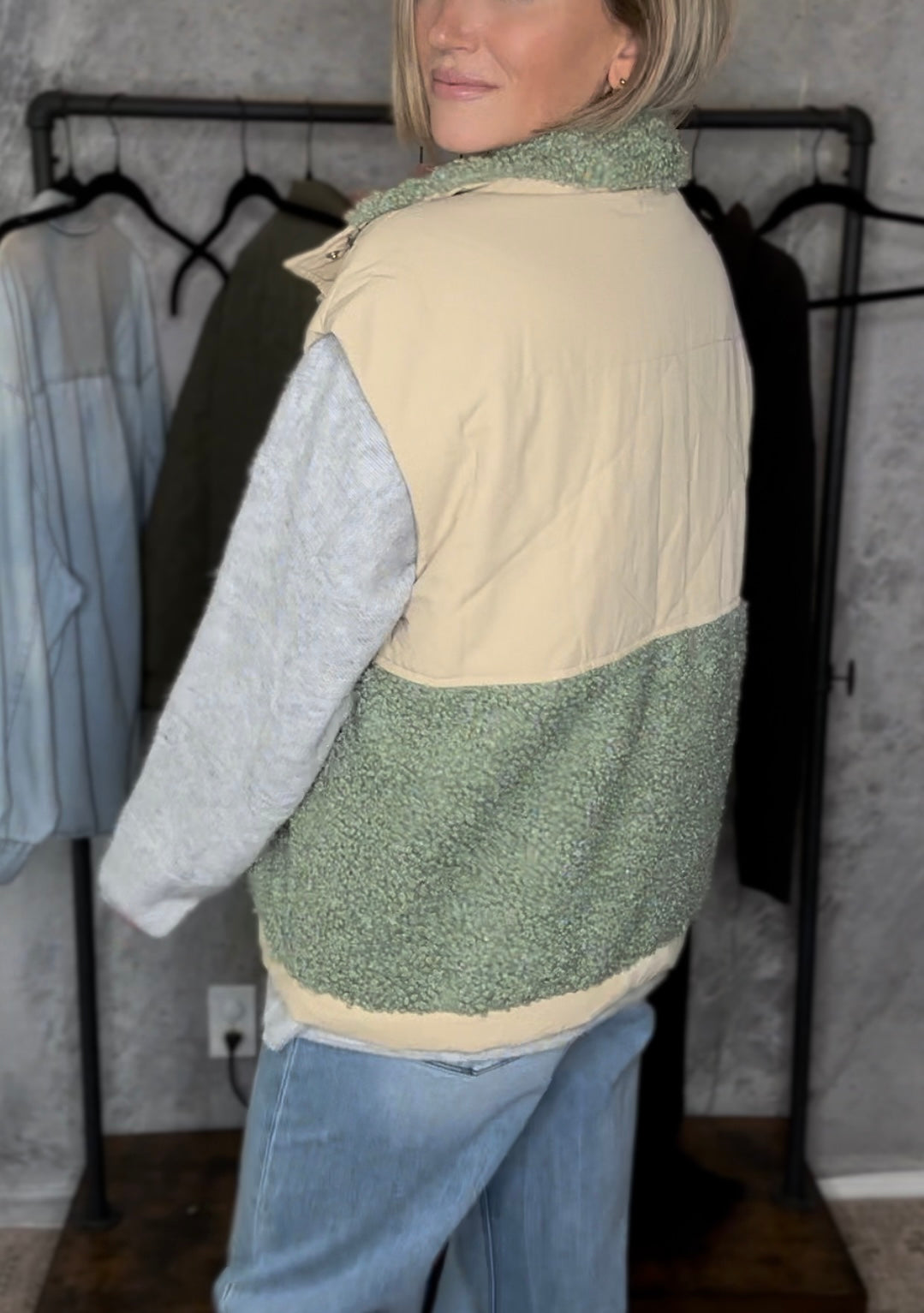 The Aquamarine Teddy Vest