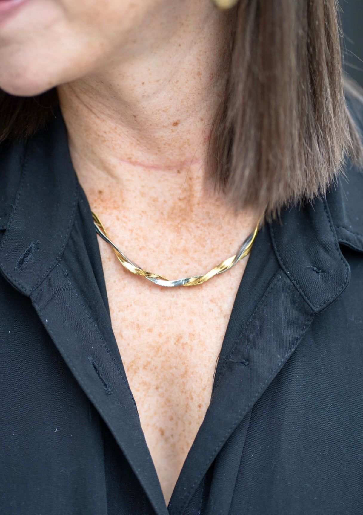 Metal Mingle Necklace