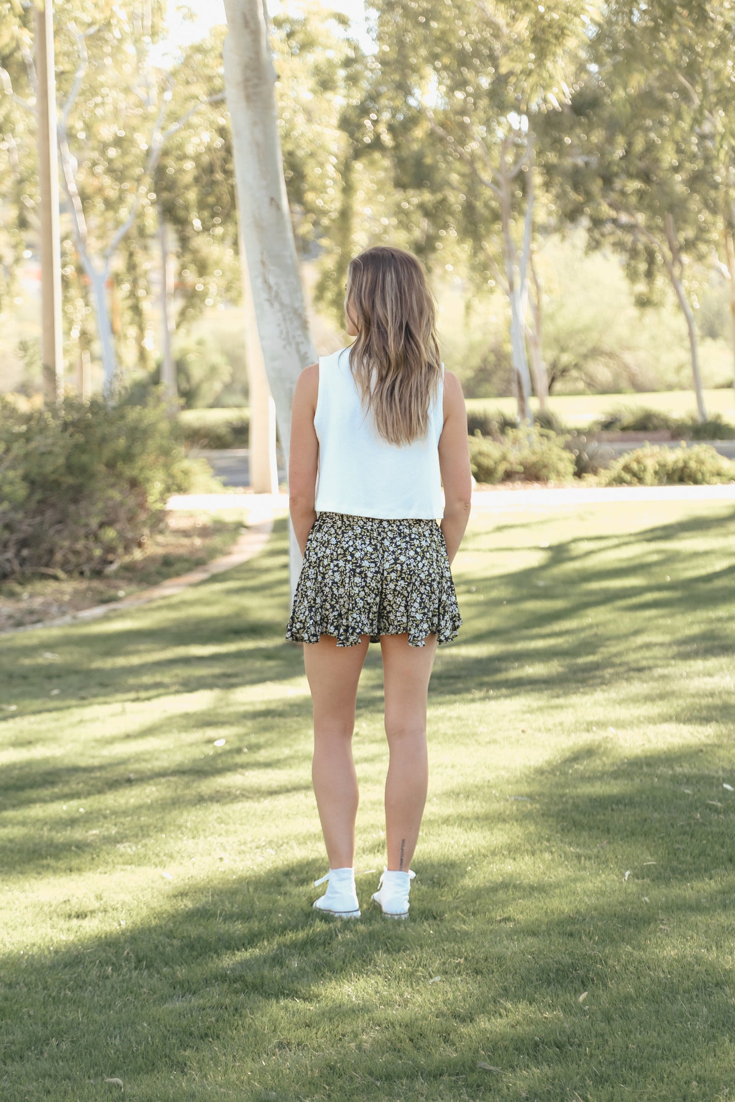 Ditsy Floral Skort