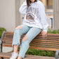 90s Vintage Crop Flare