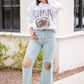 90s Vintage Crop Flare