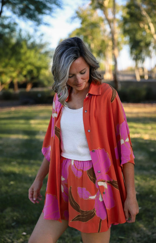 Tropical Sunset Shorts