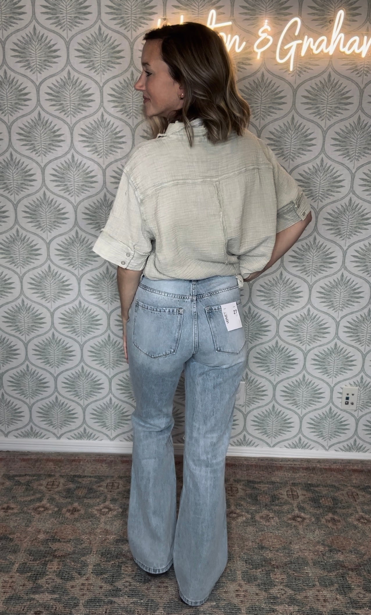 90s Vintage High Rise Jean