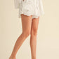 Floral Eyelet Shorts