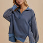 Two Tone Blues Sweatshirt