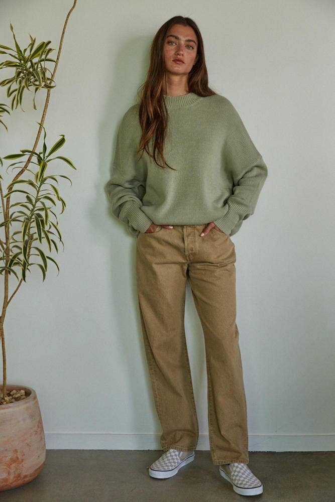 Seagrass Chunky Sweater