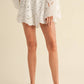 Floral Eyelet Shorts