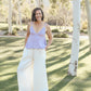 Lavender Bloom Top